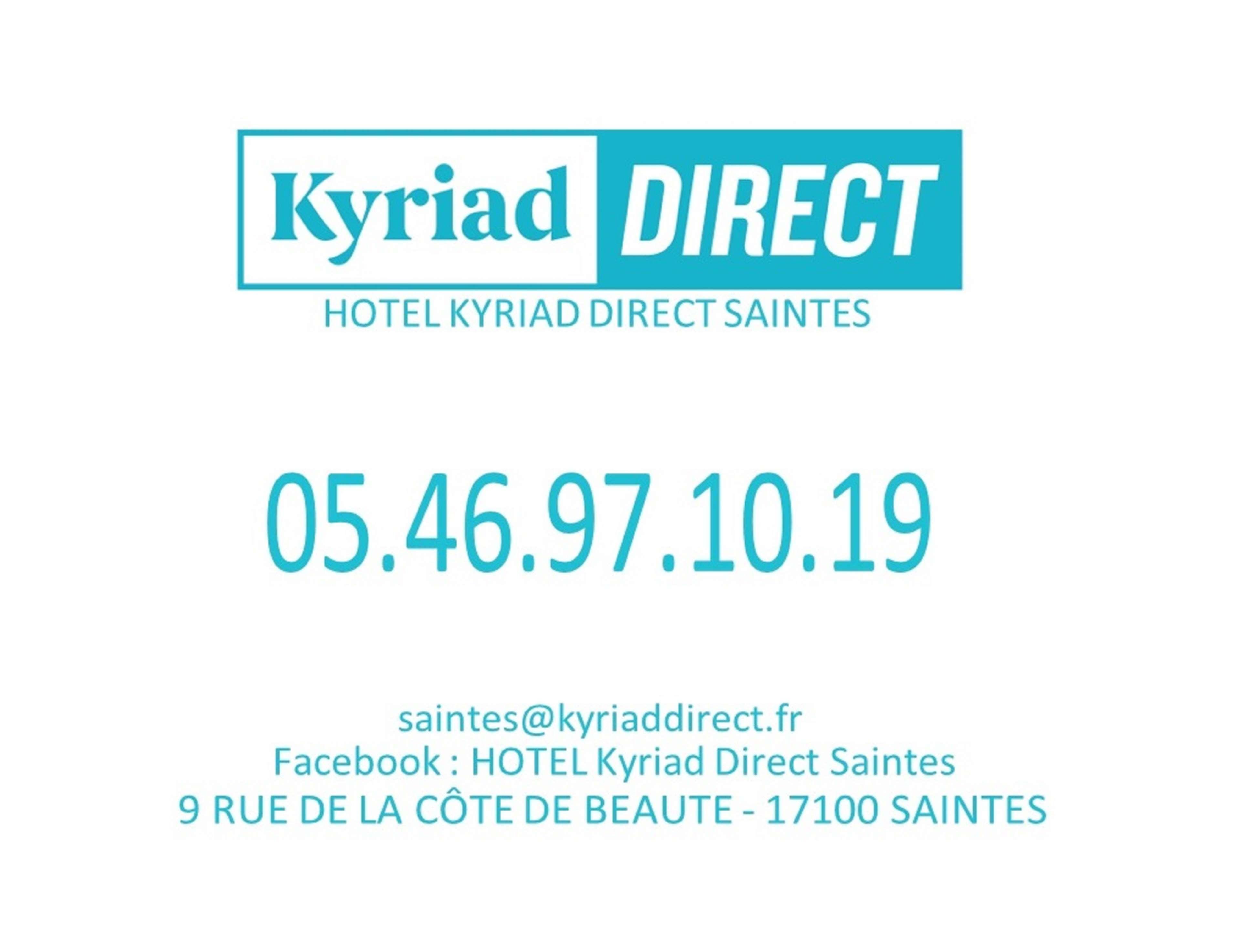 Kyriad Direct Saintes Hotel Exterior photo